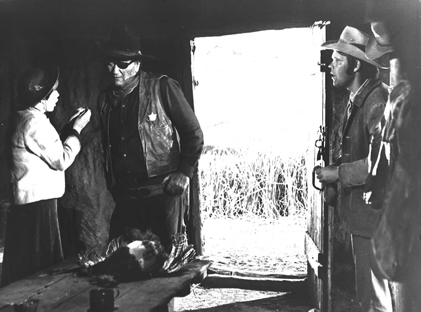 John Wayne, Glen Campbell, and Kim Darby in True Grit (1969). (IMDb)