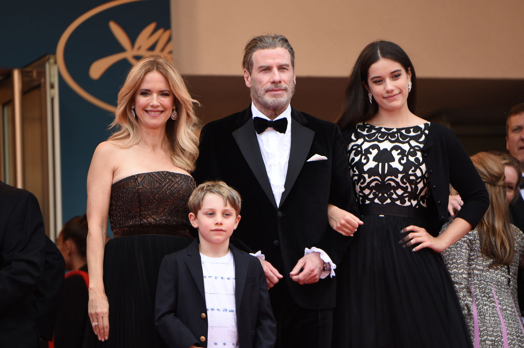 Both of Travolta's children are following his footsteps into acting (Source: Nicholas Hunt/Getty Images)