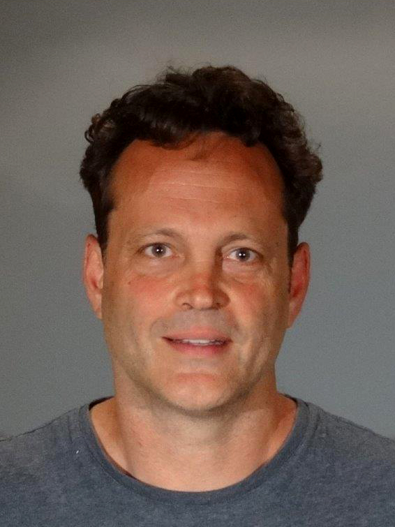 In this handout photo provided by the Manhattan Beach Police Department, actor Vince Vaughn is seen in a police booking photo after his arrest on suspicion of driving under the influence June 10, 2018, in Manhattan Beach, California (Source: Getty Images)
