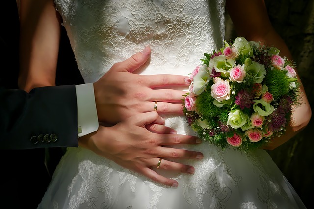 The bride said hers was a black tie optional wedding and frankly, the military uniform felt very out of place (Source: Pixabay)
