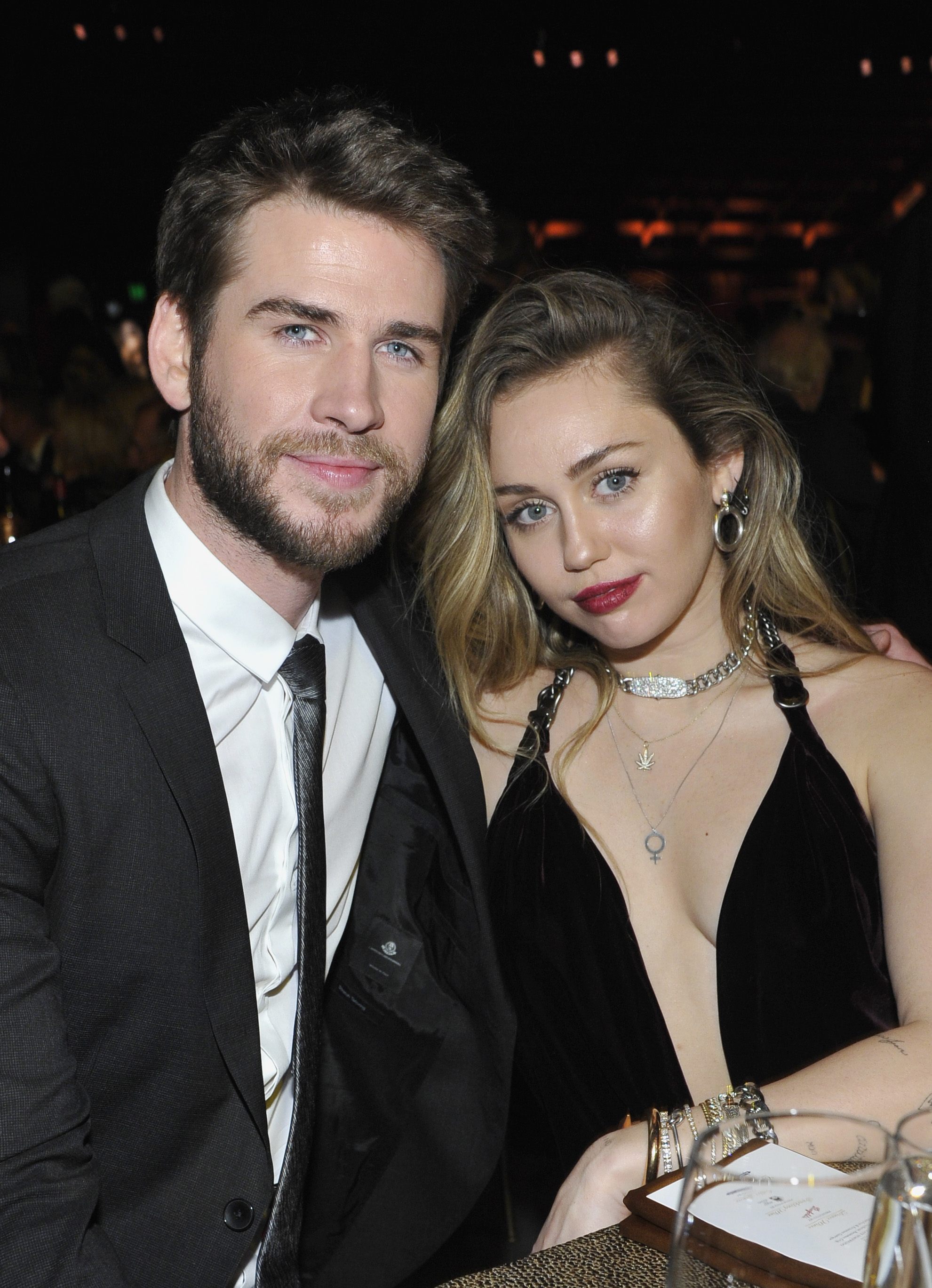 Liam Hemsworth and Miley Cyrus (Source: Getty Images)