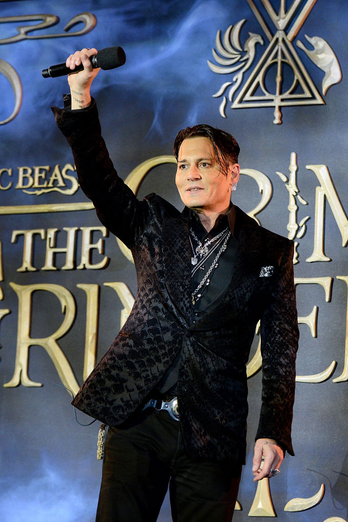 Johnny Depp has said that the allegations made by Heard in the 2016 op-ed that she wrote for the Washington Post are an "elaborate hoax" (Photo by Eamonn M. McCormack/Eamonn M. McCormack/Getty Images for Warner Bros)
