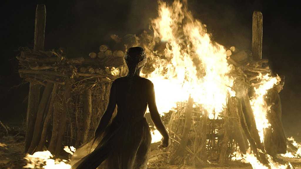Perhaps it was Bran who had whispered to Daenerys to walk into the fire and prove herself as the unburned. (IMDb)