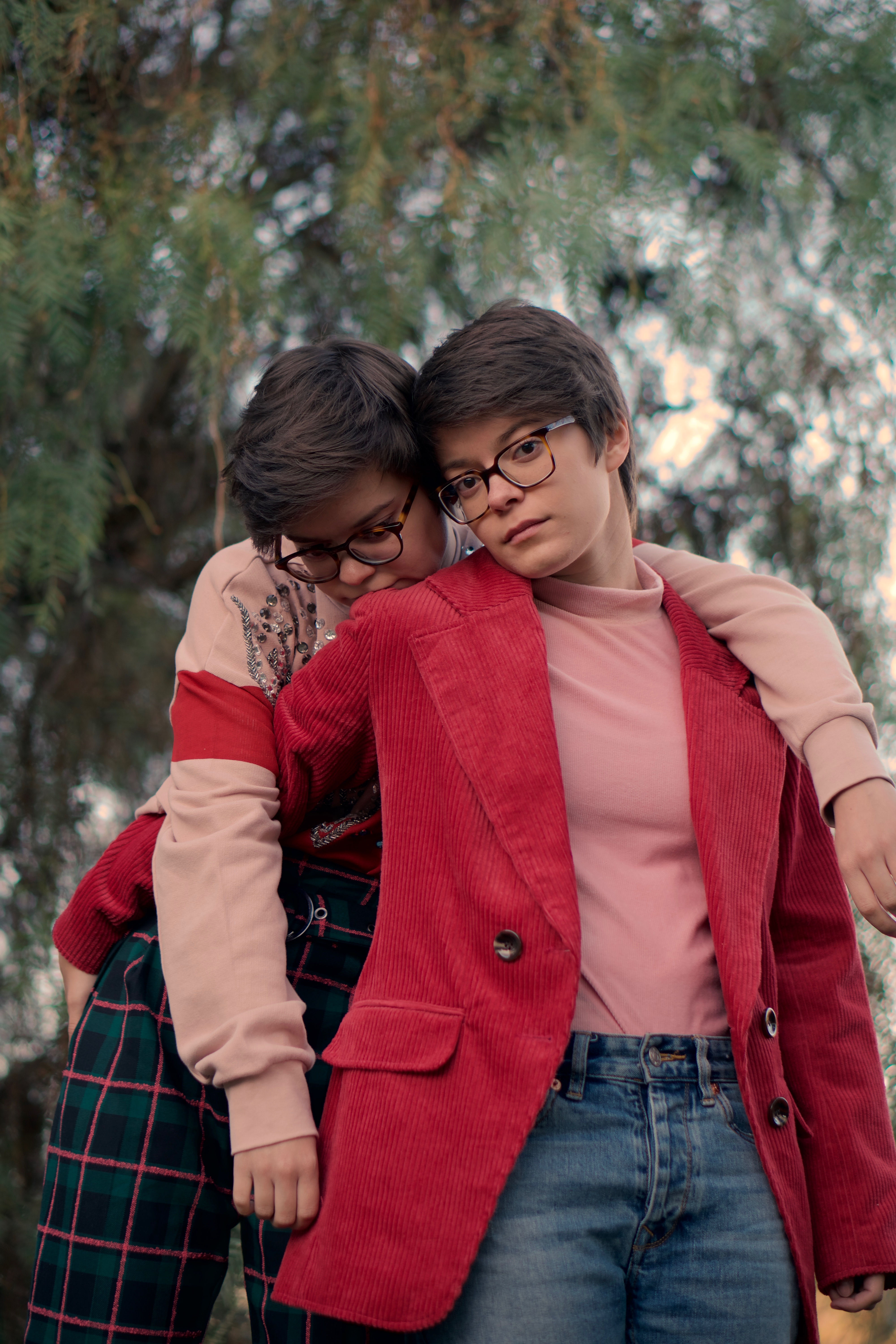 "We both enjoy the unique aspects of working separately and together. It’s easier to be seen as individuals when we work separately, and people get to know each of us a little deeper." - Emily Hinkler