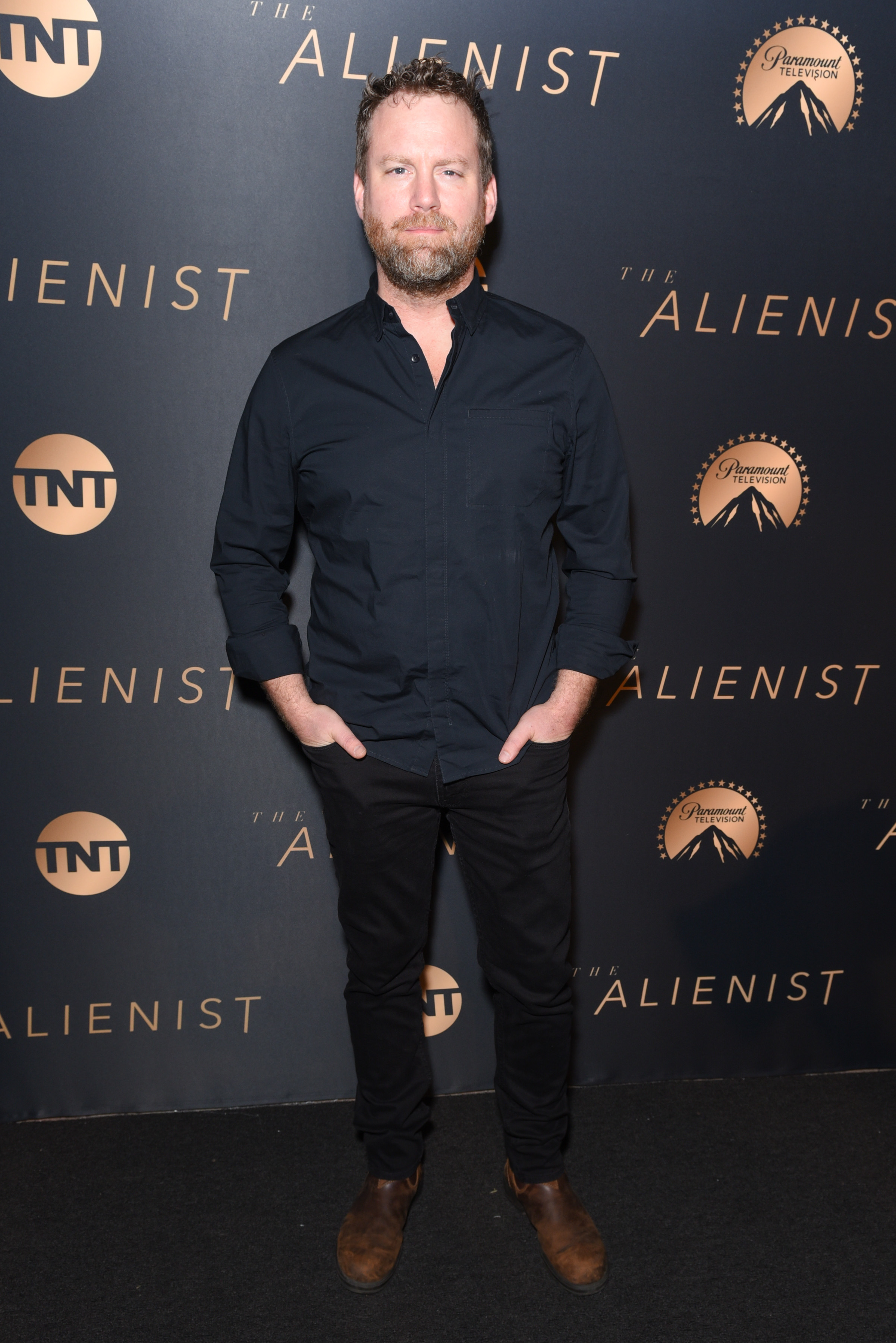 Patrick Gilmore attends Premiere Of TNT's 'The Alienist' - Arrivals on January 11, 2018 in Los Angeles, California.