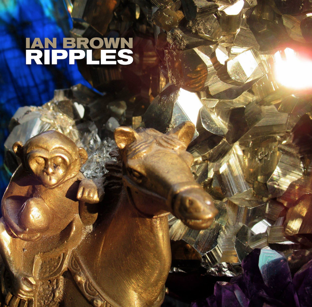 Album art for Ian Brown's forthcoming solo album 'Ripples'. The artwork was created by Brown himself. (Photo Credit: Polydor)