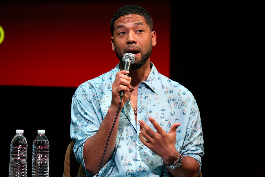 Jussie Smollett attends SAG-AFTRA Foundation Conversations: 'Empire' at The Robin Williams Center on November 14, 2018 in New York City. (Photo by Santiago Felipe/Getty Images)