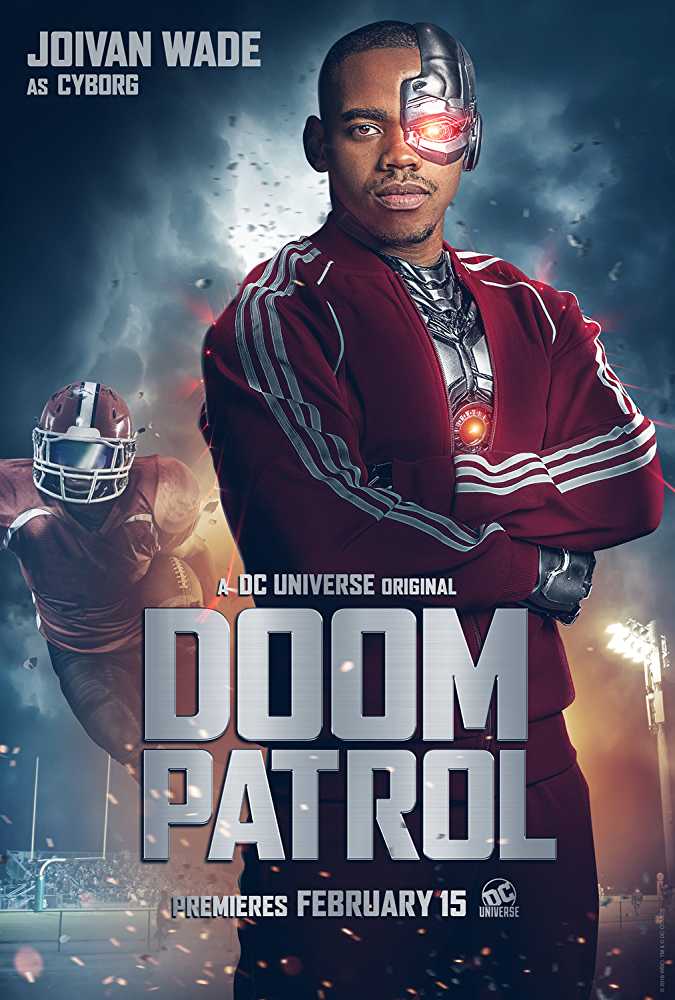 Joivan Wade as Cyborg in 'Doom Patrol'.
(Source: IMDB)