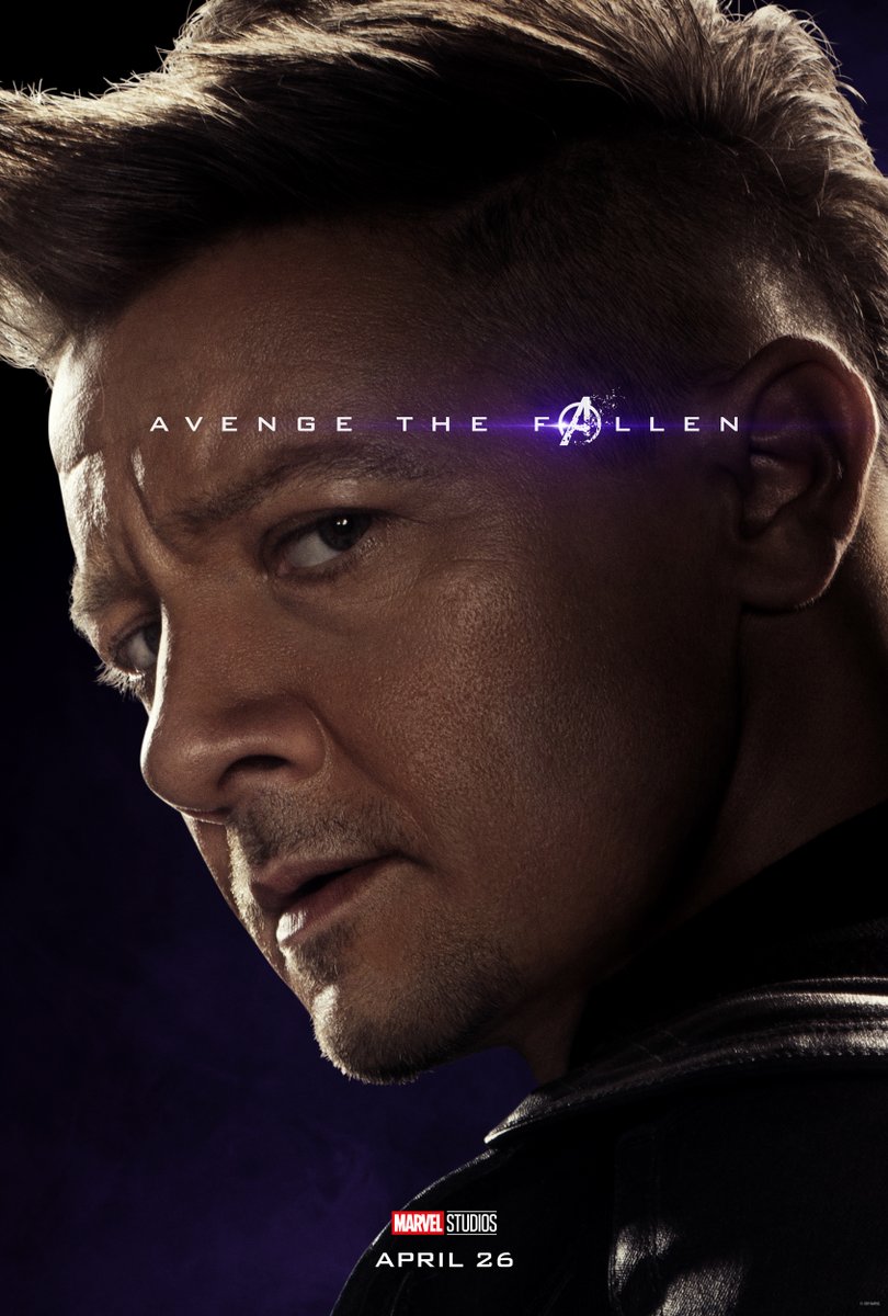 Jeremy Renner plays the role of Clint Barton in 'Avengers: End Game'. (Source: Marvel)