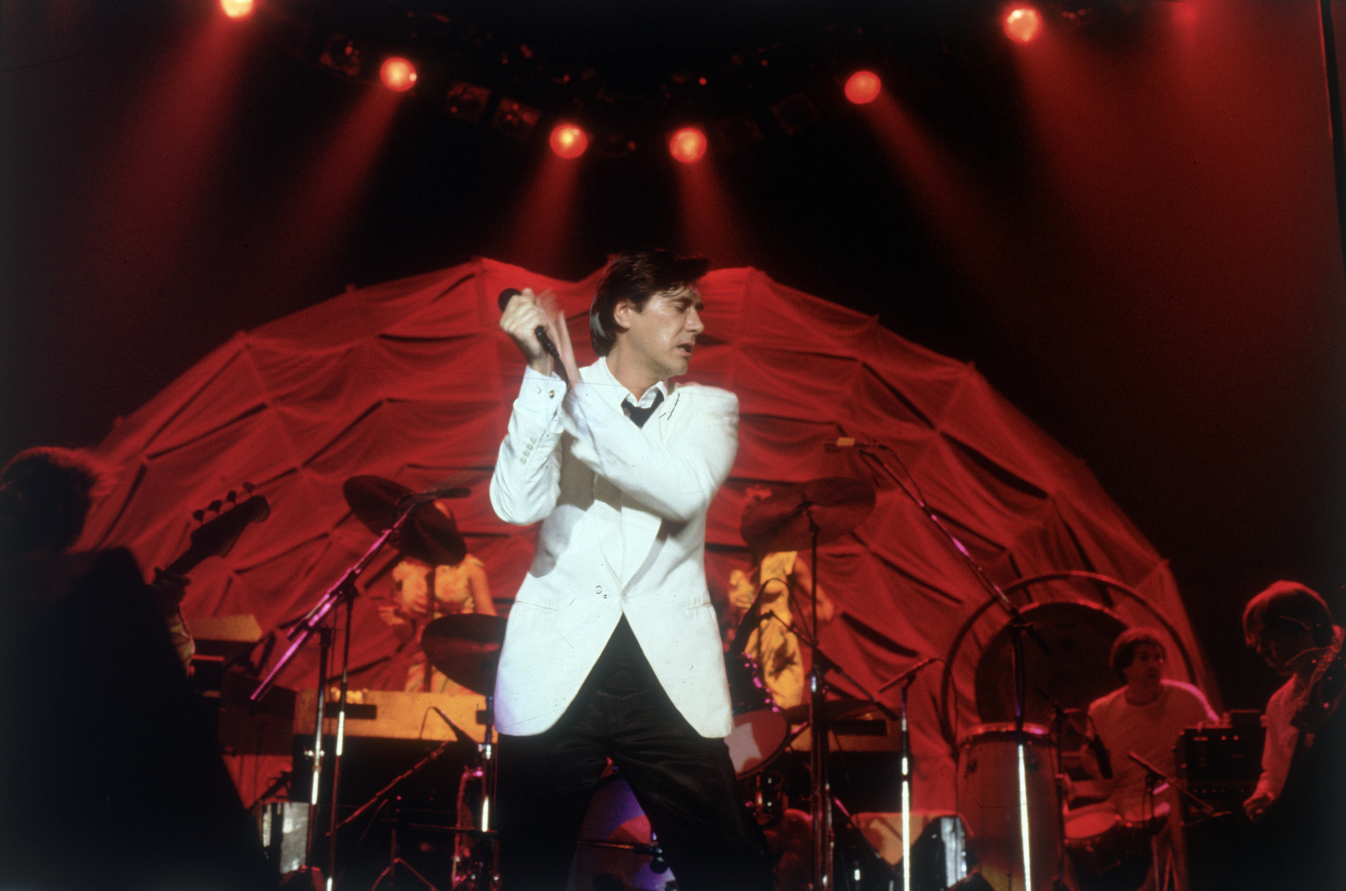 Lead singer Bryan Ferry, along with his band Roxy Music, has been inducted into the 2019 class of inductees of the Rock and Roll Hall of Fame. (Getty Images)