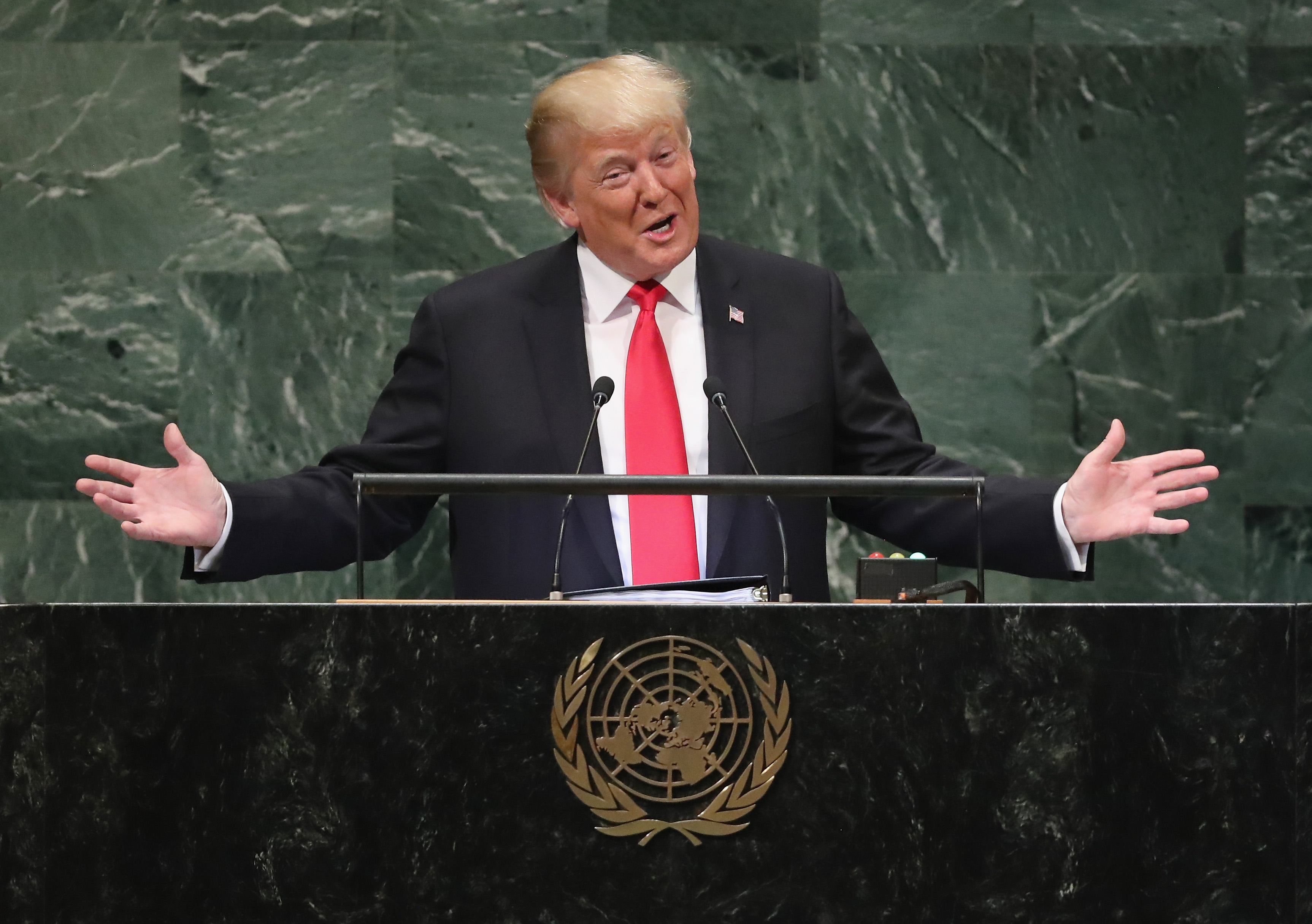 It feels as though the documentary features a silent, running commentary on the current administration (Photo By John Moore/Getty Images)
