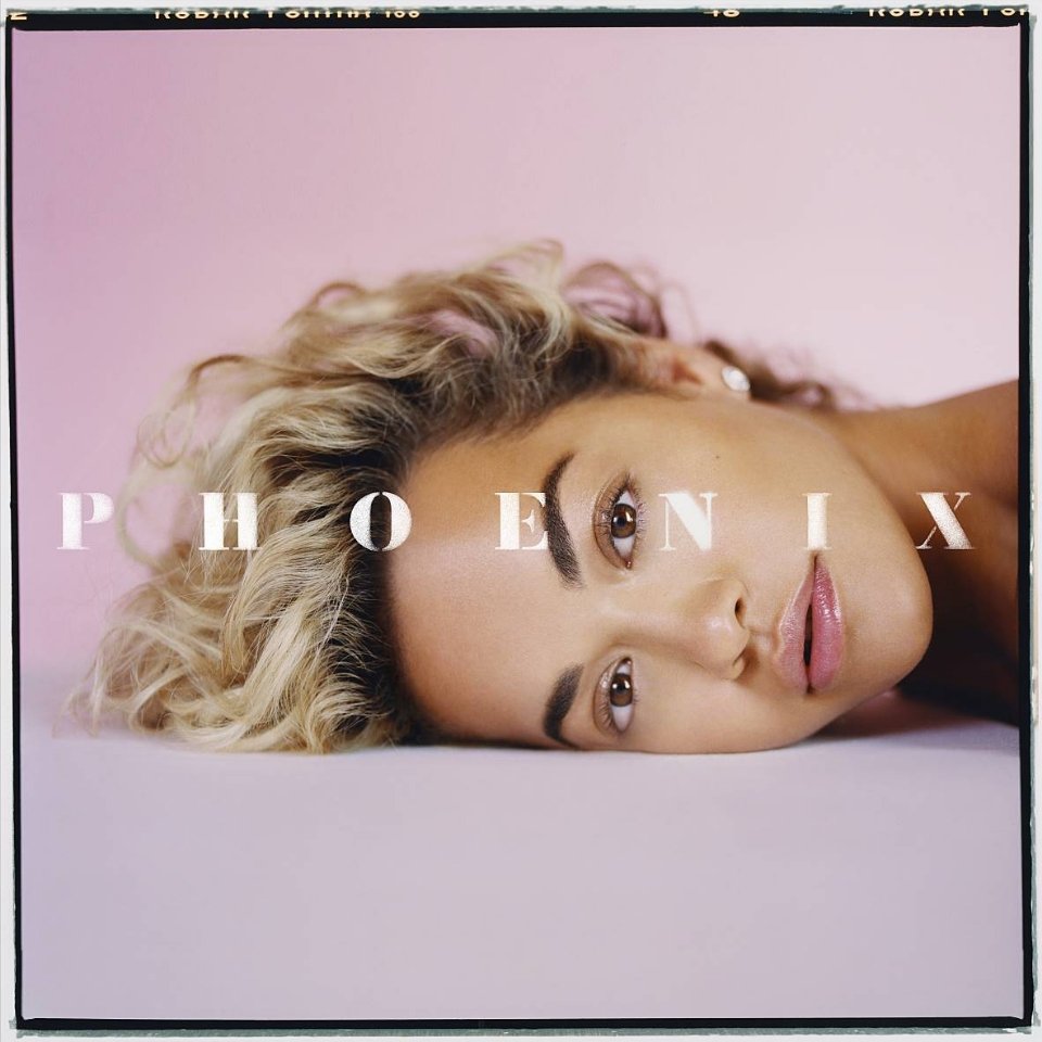 Album art for Rita Ora's 'Phoenix'.