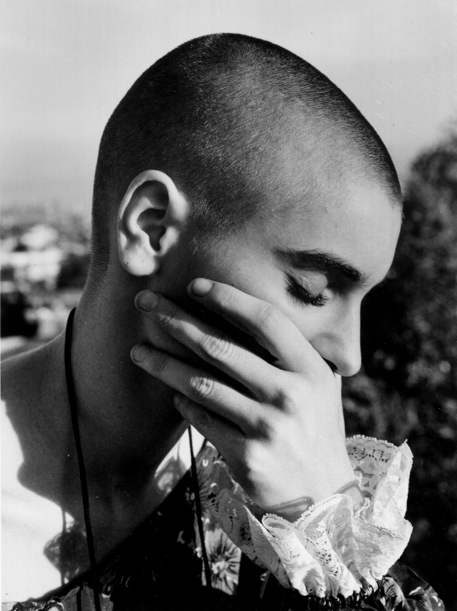 **Exclusive** Portrait Of Singer Sinead O'Connor In Los Angeles, Ca, Circa 1991.