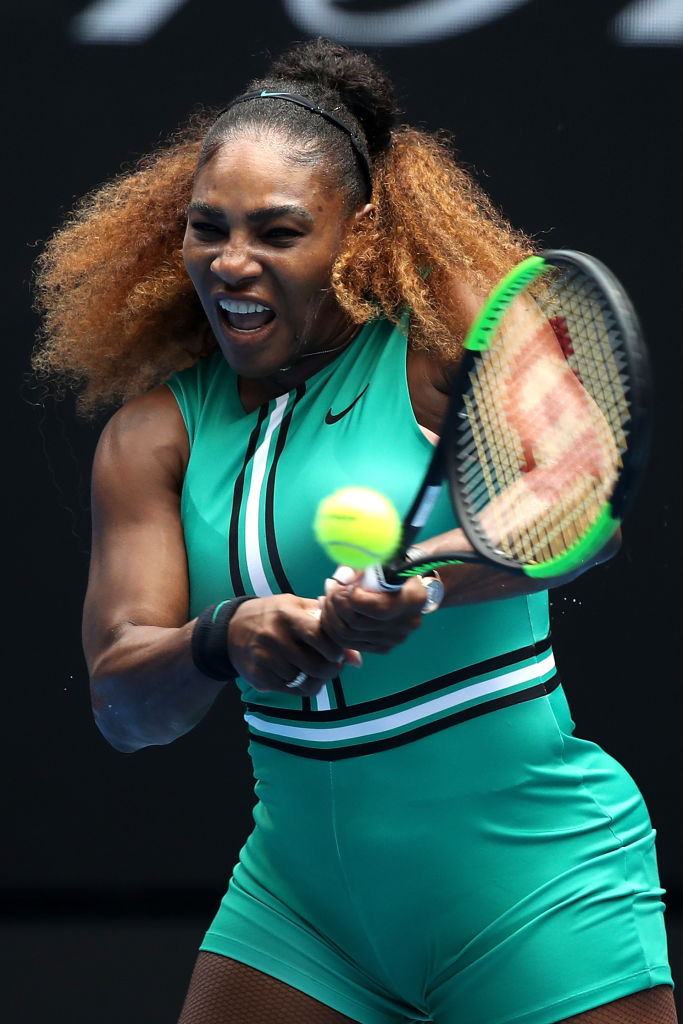 Serena Williams at the Australian Open (Source: Getty Images)