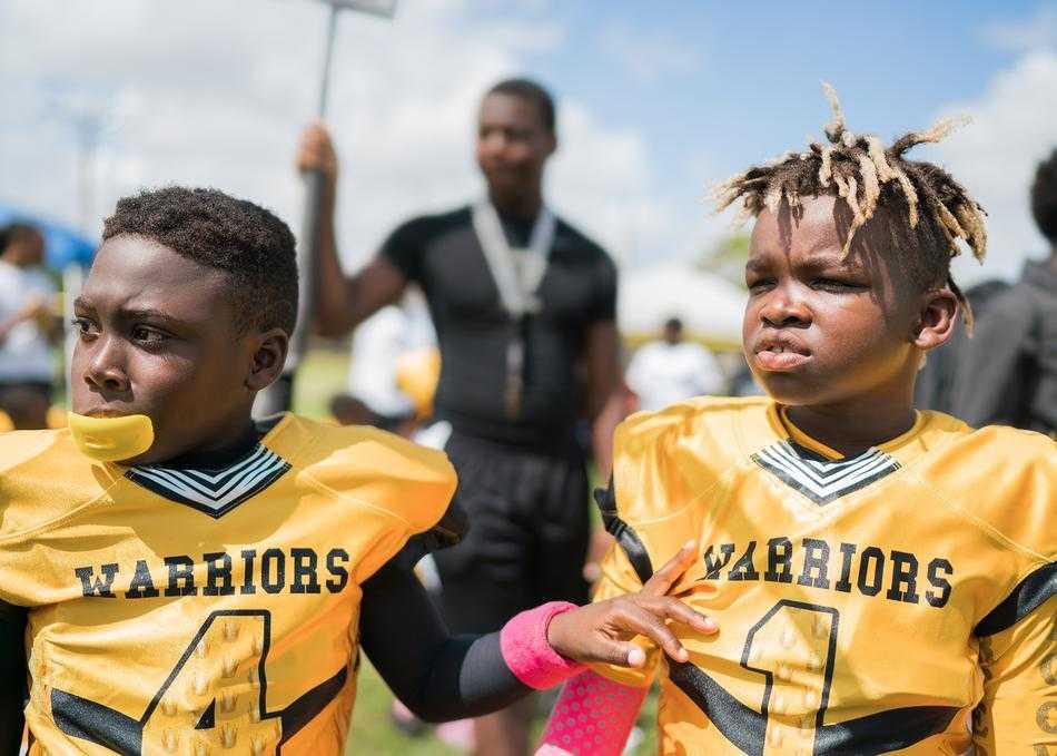Rosenfeld's 'Warriors of Liberty City' crime-ridden neighborhood in Miami, Florida, which is NFL's largest football factory. (IMDb)