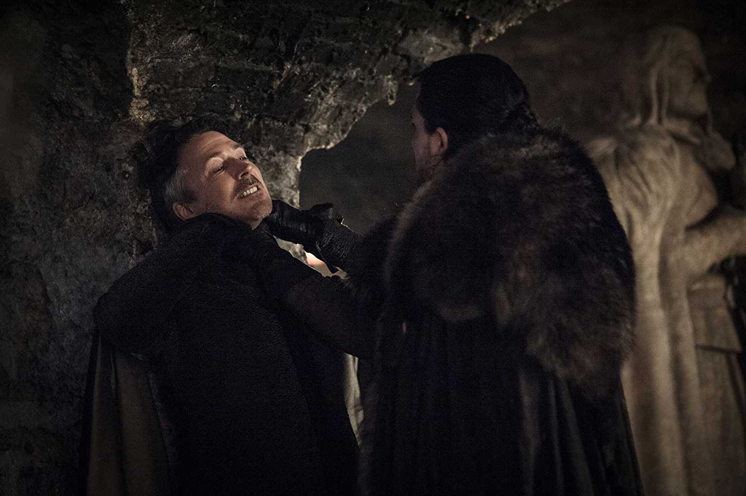 Littlefinger had earlier interacted with Brandon, where he was almost killed (IMDb)