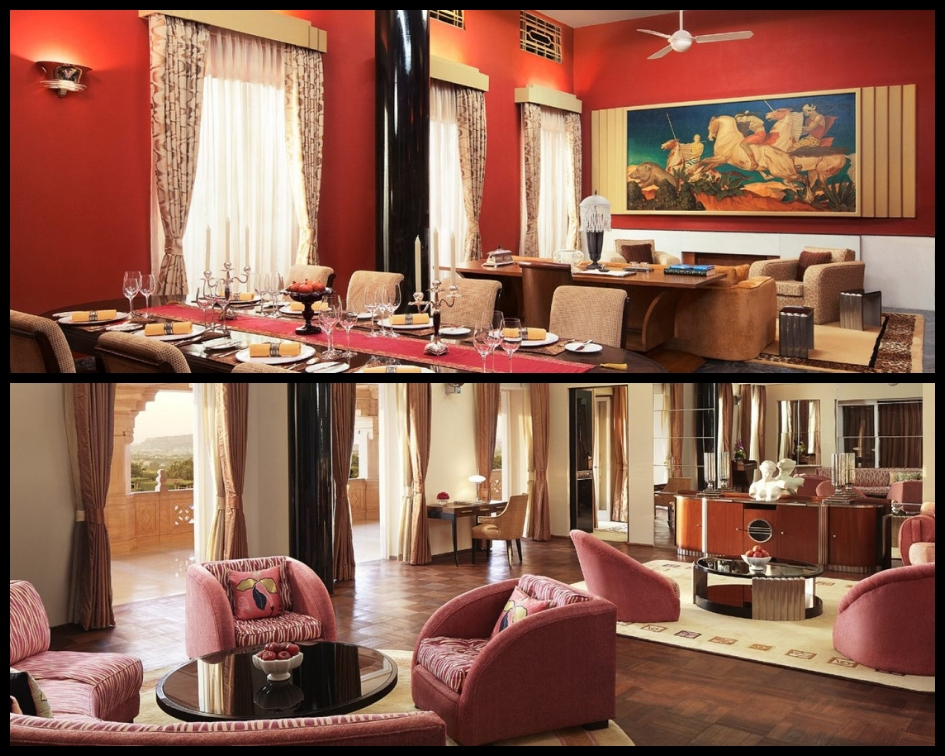The couple have reportedly booked tha Maharaja and Maharani suites for themselves, which in English translates to the King and Queen's suite. (Source: Taj Hotels)