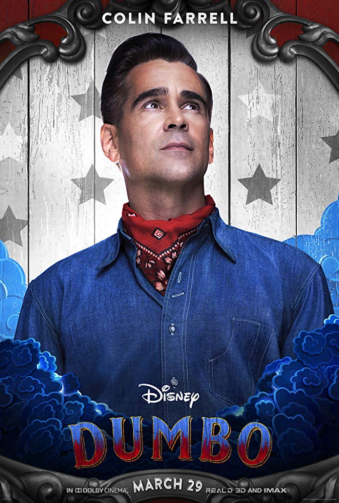 Colin Farrell plays the role of Holt in 'Dumbo'. (Source: IMDb)