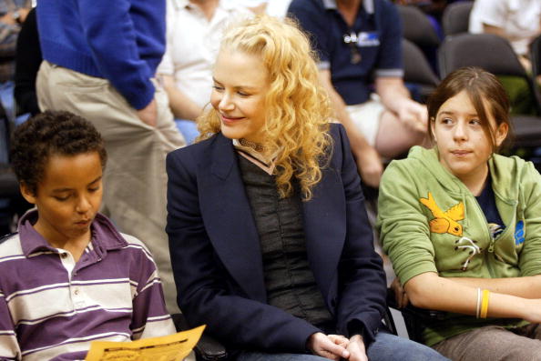 Connor Cruise, Nicole Kidman, and Isabella Cruise (Source: Getty Images)
