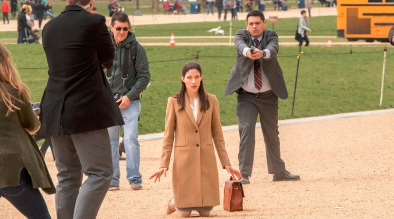 Jennifer Carpenter as Erica Sheperd in 'The Enemy Within'.
(Source: NBC)