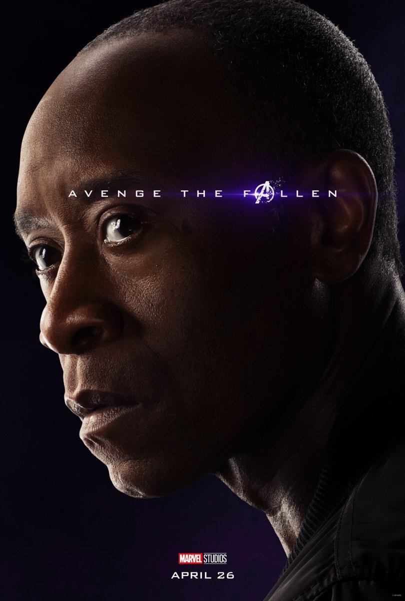 Don Cheadle plays the role of War Machine in 'Avengers: End Game'. (Source: Marvel)
