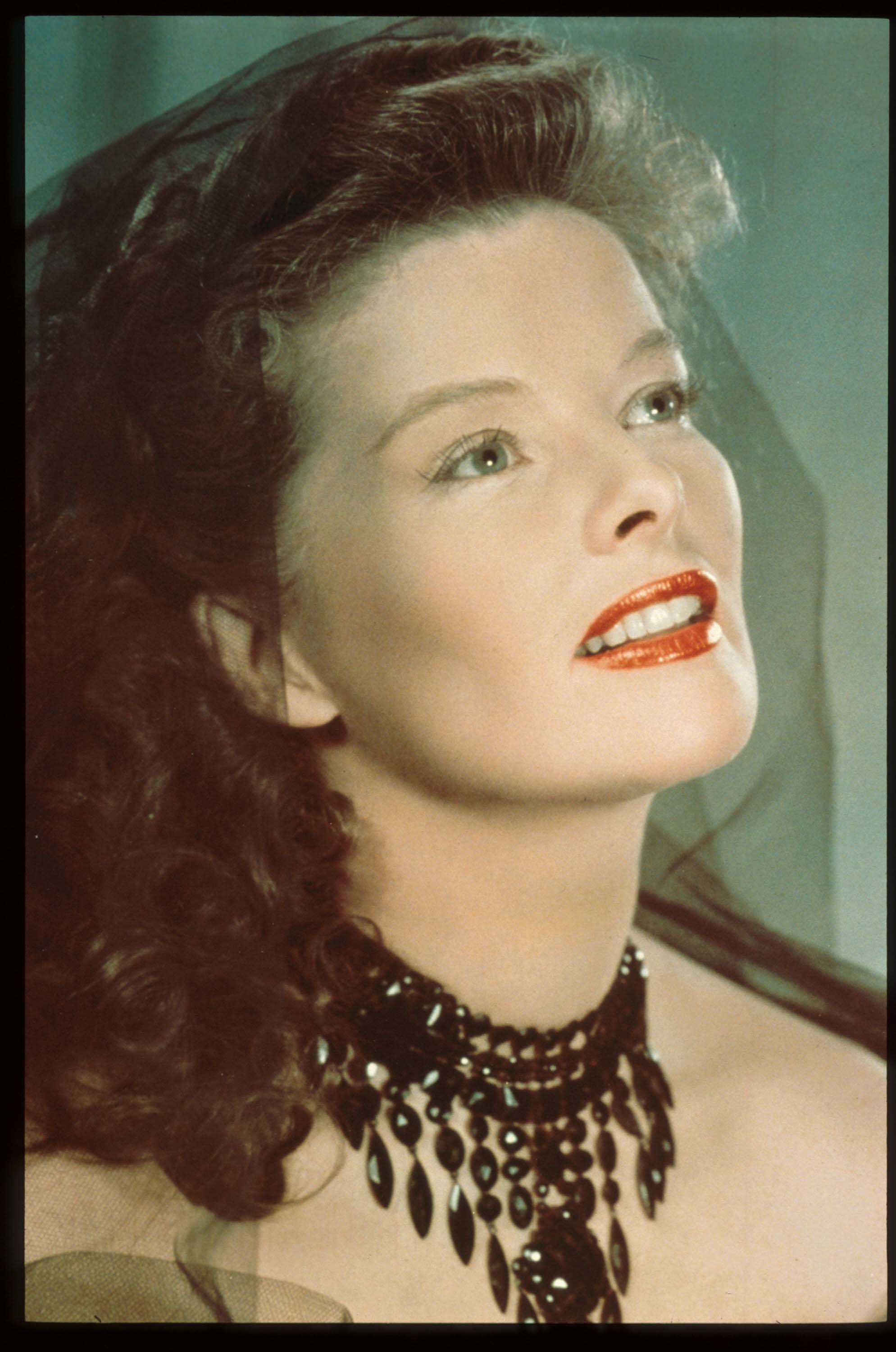 Actress Katharine Hepburn Sits In USA. Hepburn Received Four Oscars For Best Actress In The Span Of A Sixty Year Career (Getty Images)
