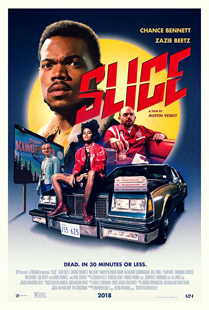 Official theatrical poster for 'Slice'.