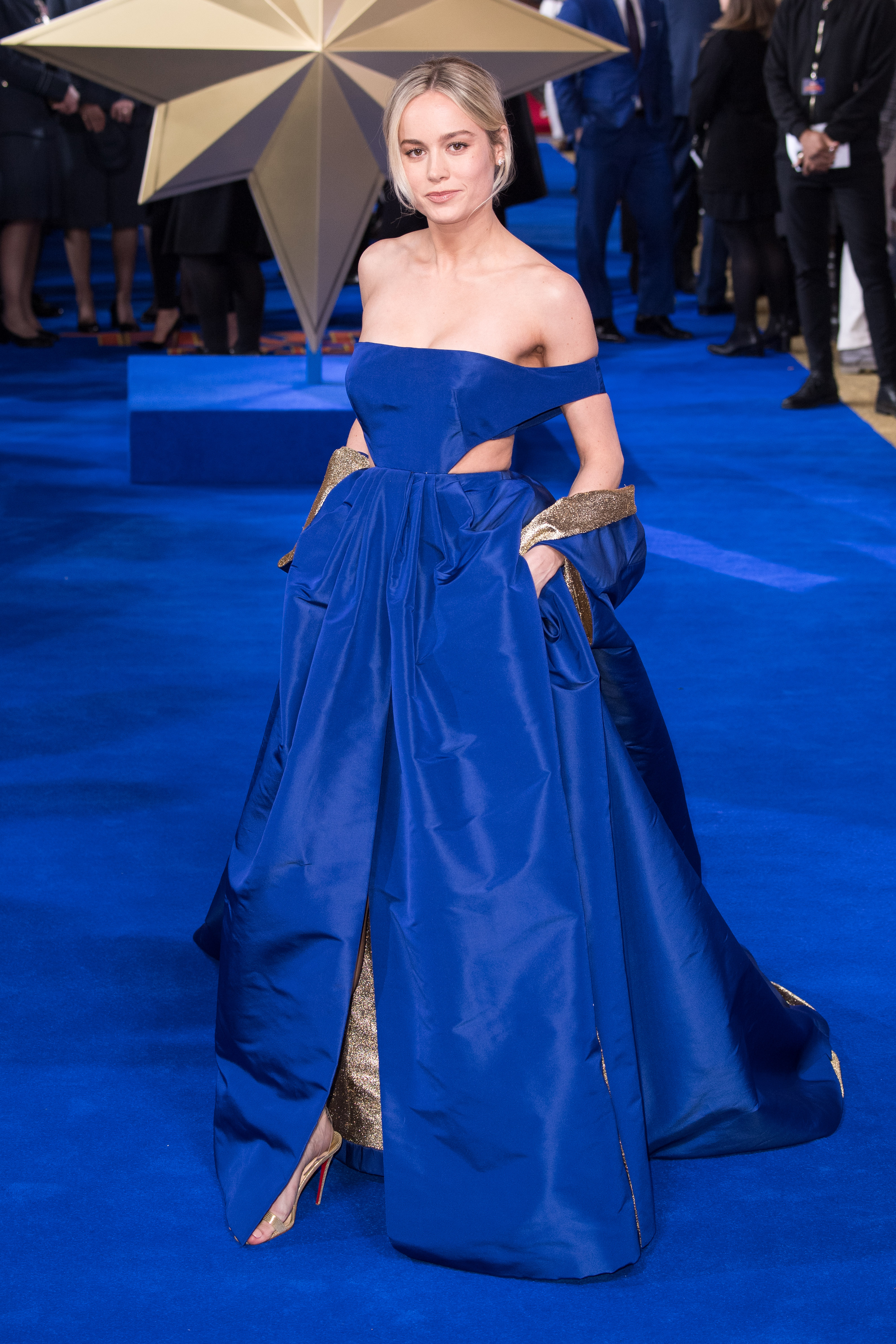 Brie Larson attends the 'Captain Marvel European Gala' held at The Curzon Mayfair on February 27, 2019 in London, England. (Getty Images)