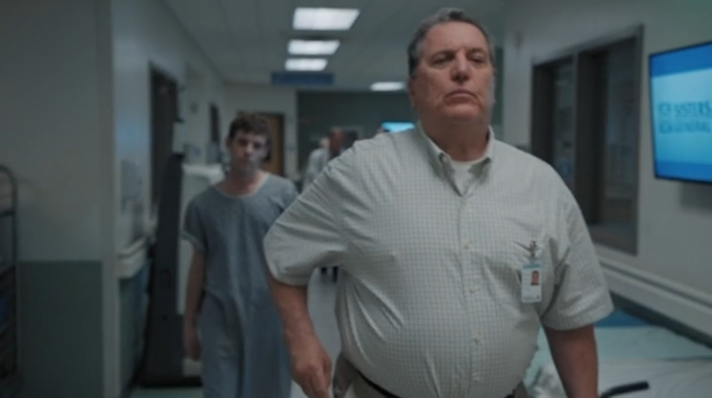Brady's got his eyes set on his next victim. This time, it's the gentle giant Al, who might not be so gentle under Brady's control. (Image Source: Audience Network)