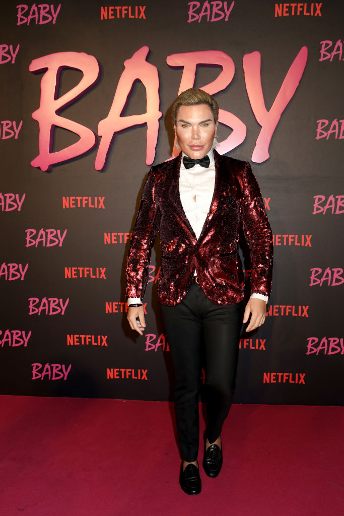 Admitting that he was left quite devastated over his appearance, he also revealed his worry for his health as the three screws holding his implant in place became infected. (Photo by Elisabetta Villa/Getty Images for Netflix)