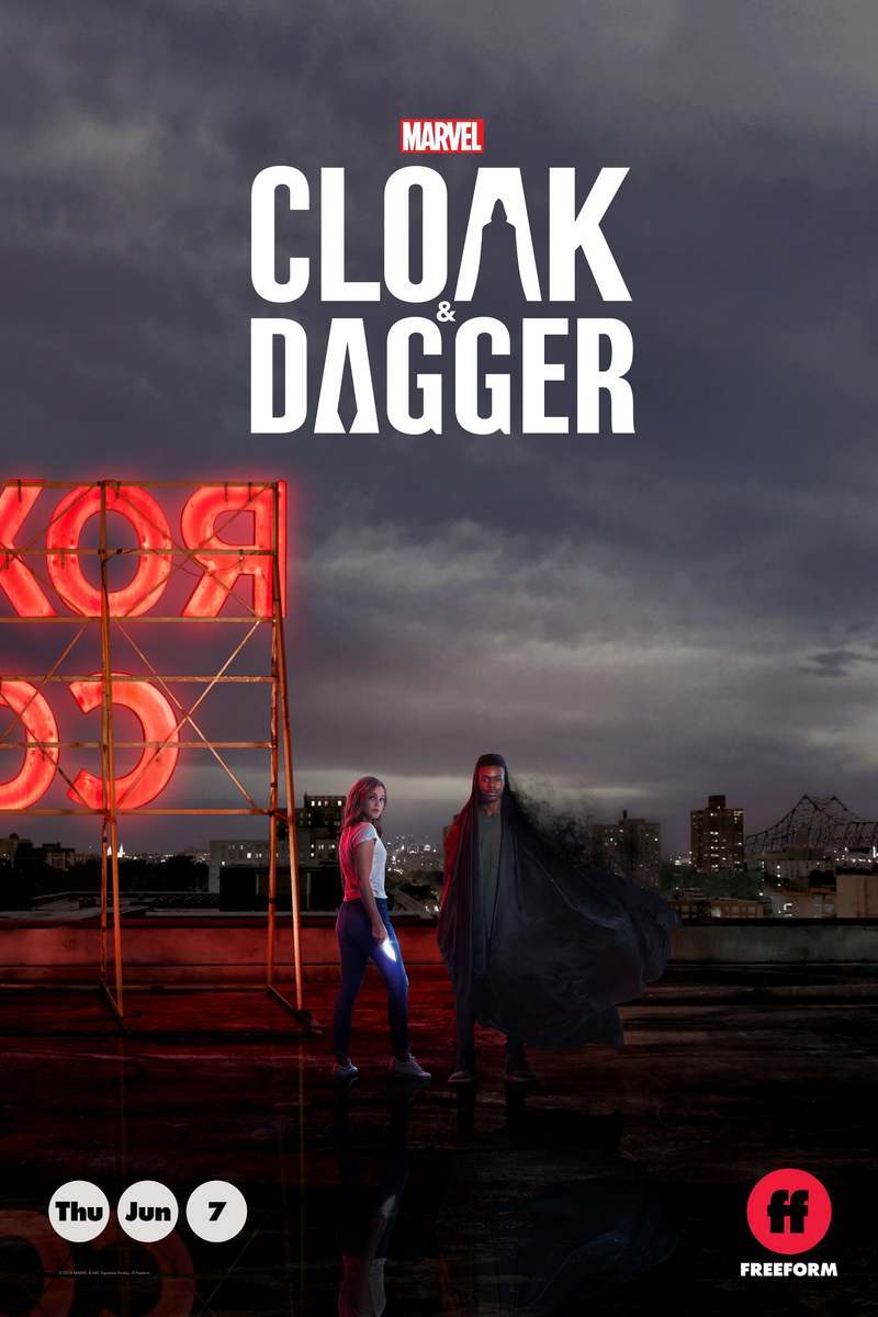 A poster of Cloak and Dagger season 1. (Source: Freeform)