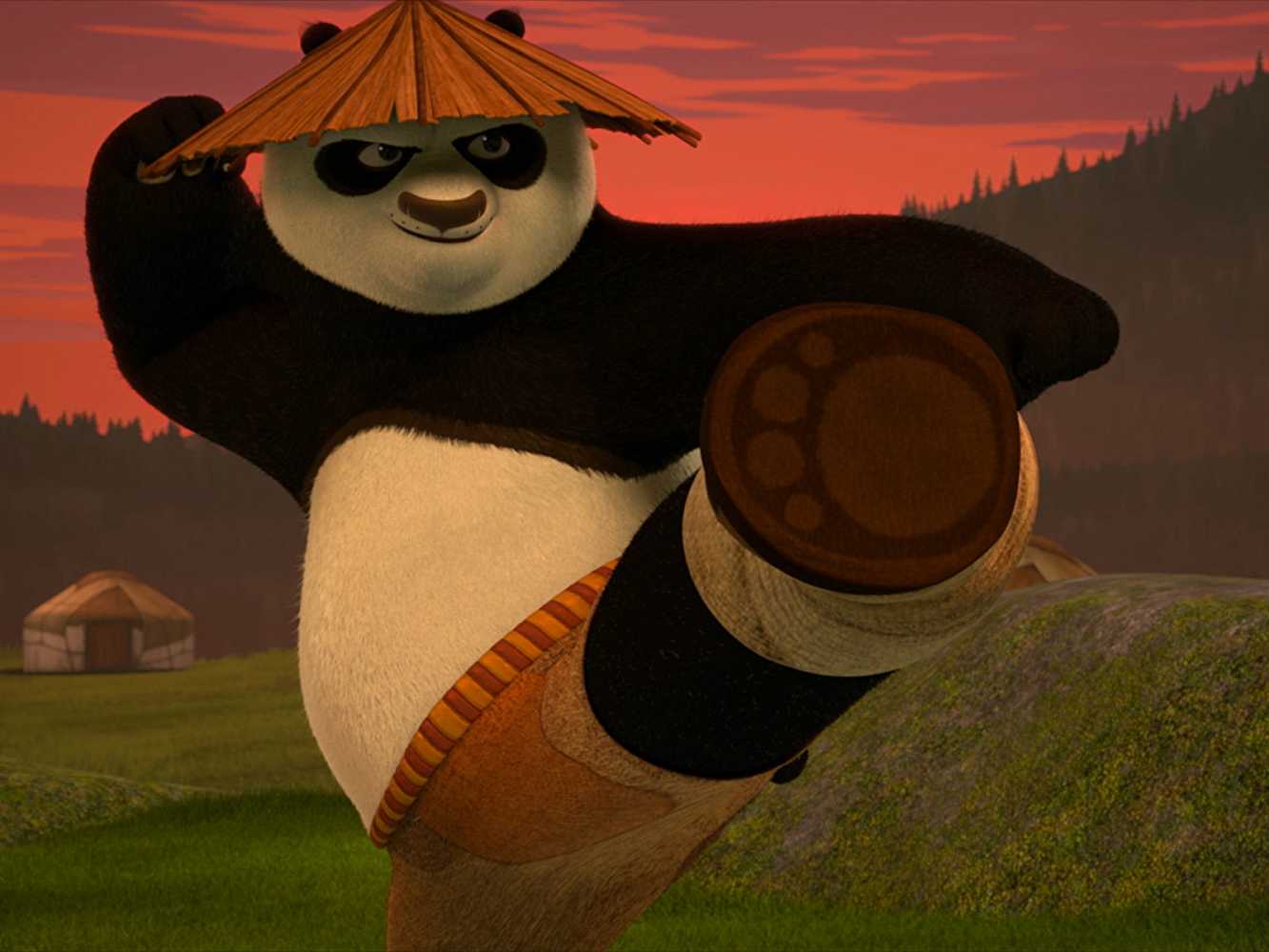 The music is what defines Po's journey from being a student to a master. (IMDb)