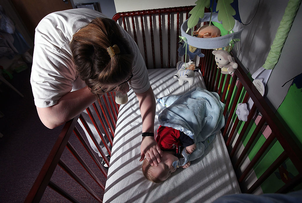 Parents who have a strict lights-out policy at a given time are in luck, for a new study has found that a regular bedtime routine could have a positive impact on your child’s overall behavior. (Photo by Scott Olson/Getty Images)