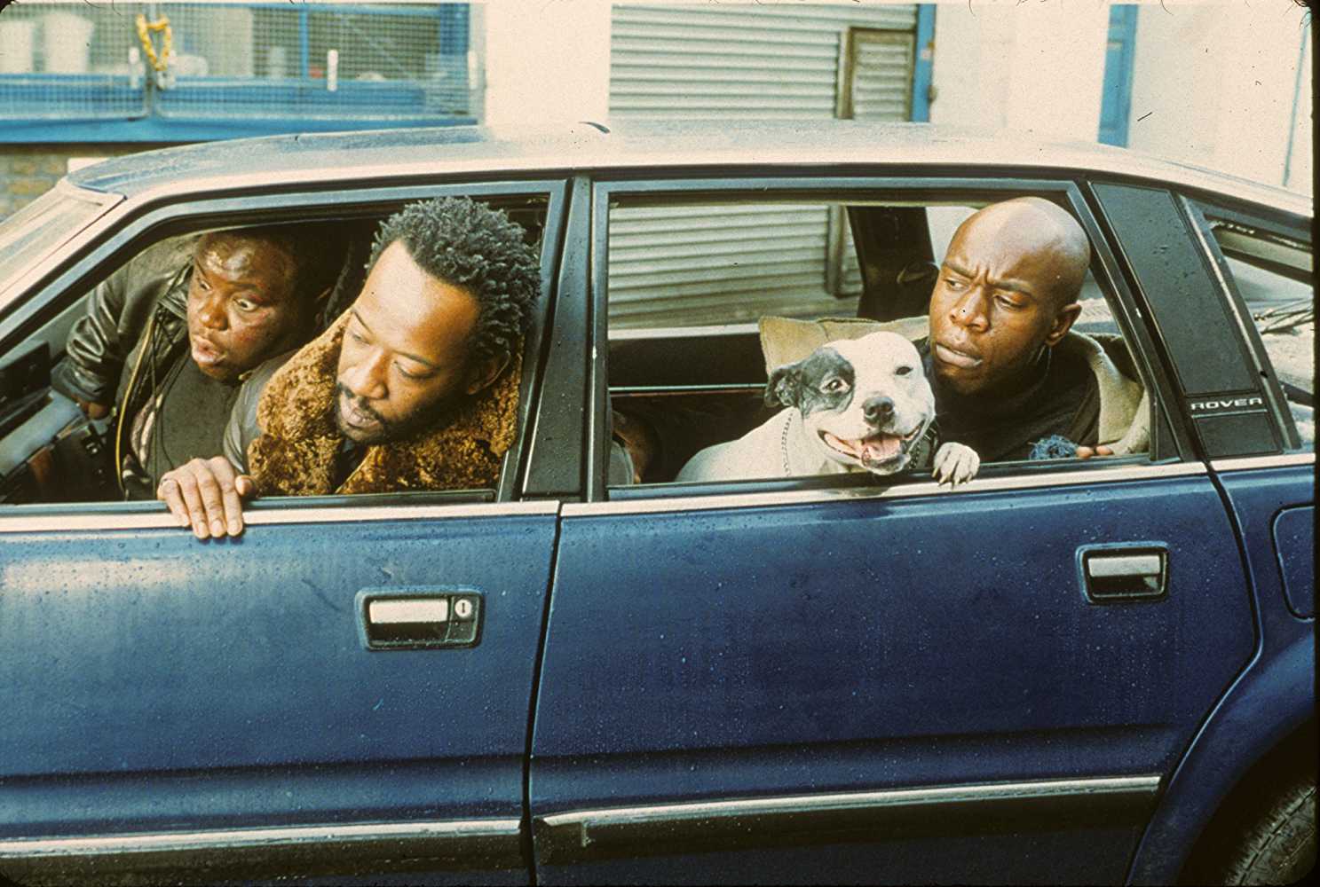 Lennie (front right) first acted alongside Graham and Flemyng in 2000's comedy-crime film 'Snatch' (Source: IMDb)