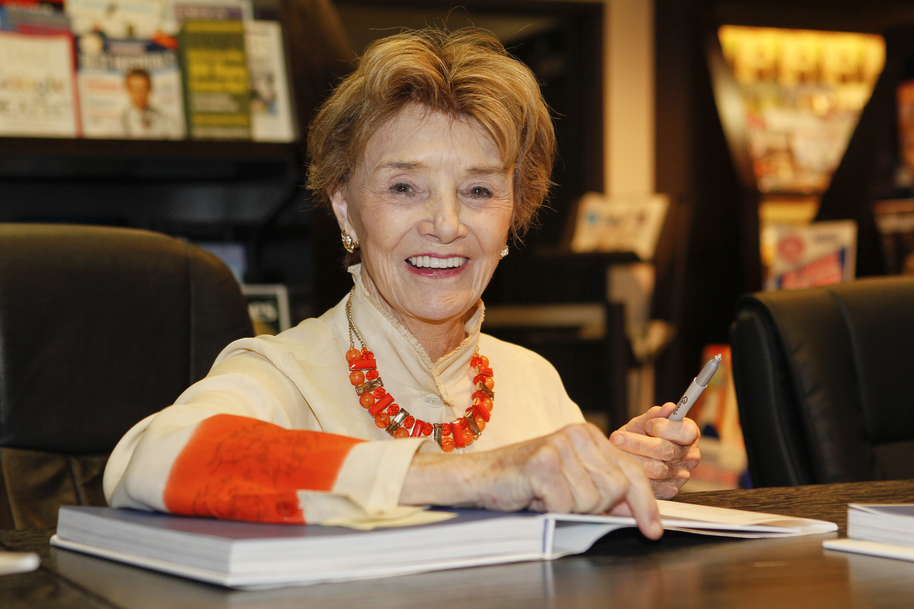 Actress Peggy McCay signs books and greets fans at the 'Days of our Lives: Better Living' book tour on September 27, 2013 in Birmingham, Alabama.