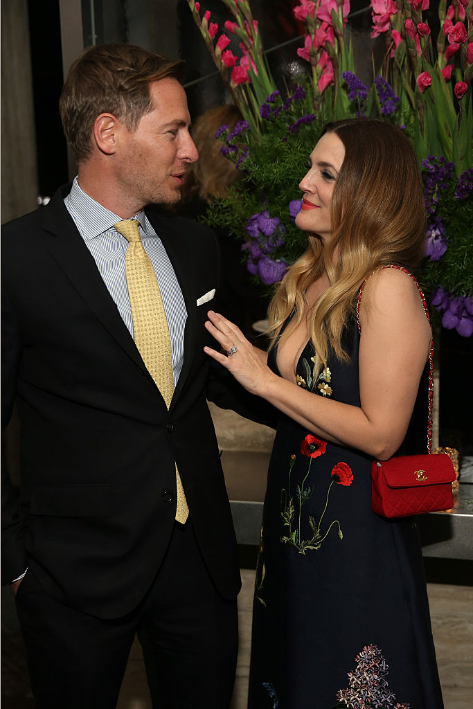 Actress Drew Barrymore and former husband Will Kopelman. (Getty Images)