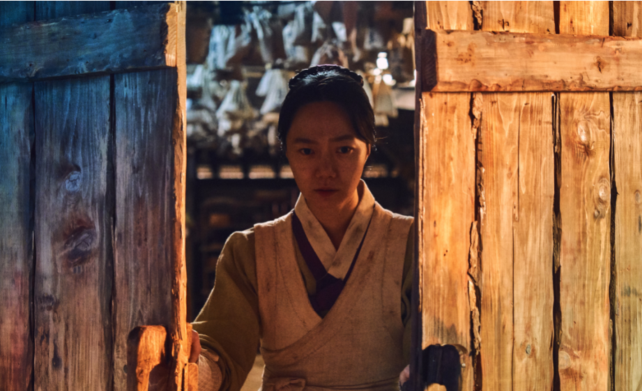 Bae Doona in a scene from the upcoming horror-drama, 'Kingdom'. (Netflix)