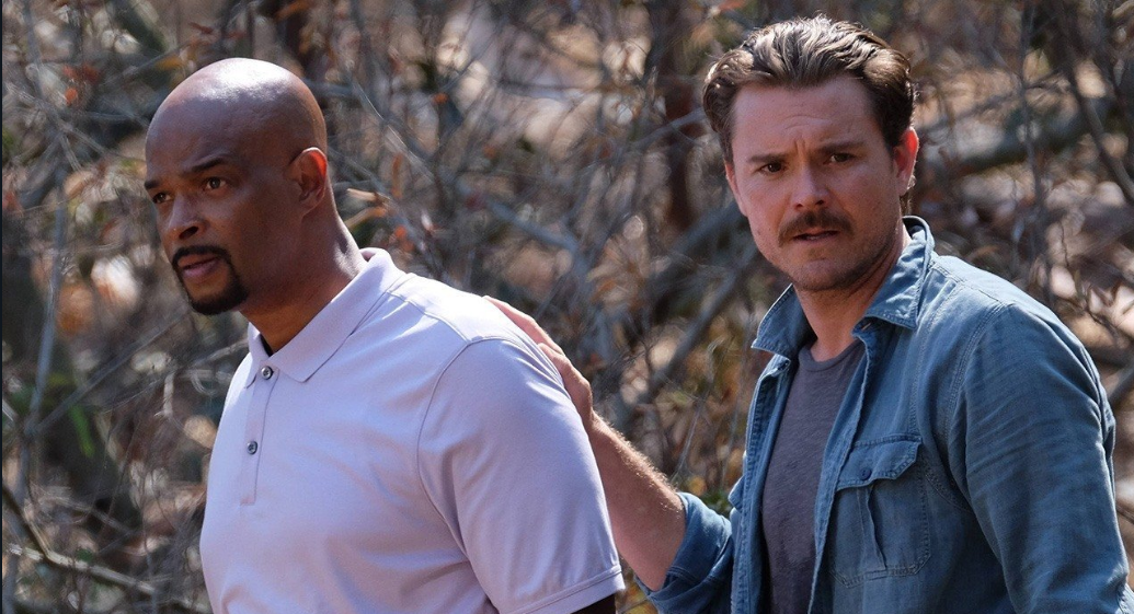 Damon Wayans (L) and Clayne Crawford (R) in a scene from Lethal Weapon. Source: Fox