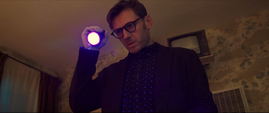 Keir O'Donnell in Into the Dark: I'm Just F*cking With You (Source: YouTube screenshot)