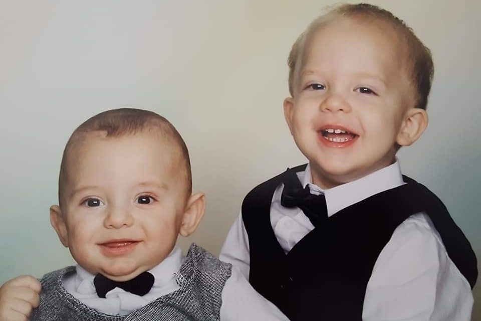 Josh and Michael died after they were found unconscious in a pool in the backyard of their home (Source: GoFundMe)