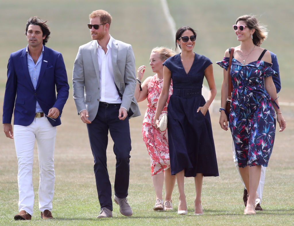Meanwhile, it was previously reported that Meghan had lost touch with many of her 'pre-Harry' friends amid concerns over who she could trust. (Source: Getty Images)