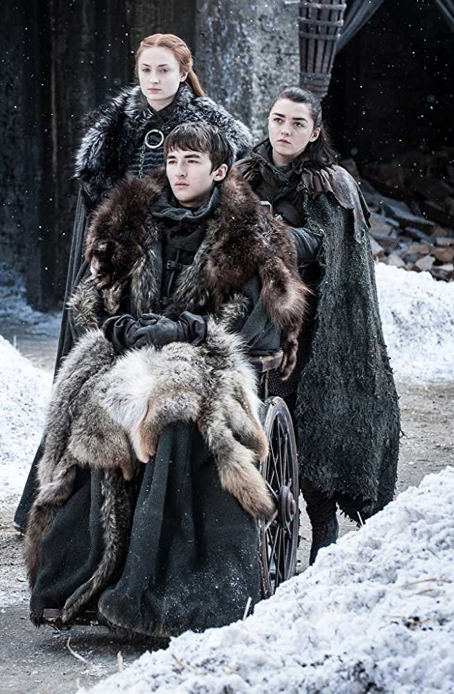 Unlike the rest Arya is not interested in the throne. (IMDb)