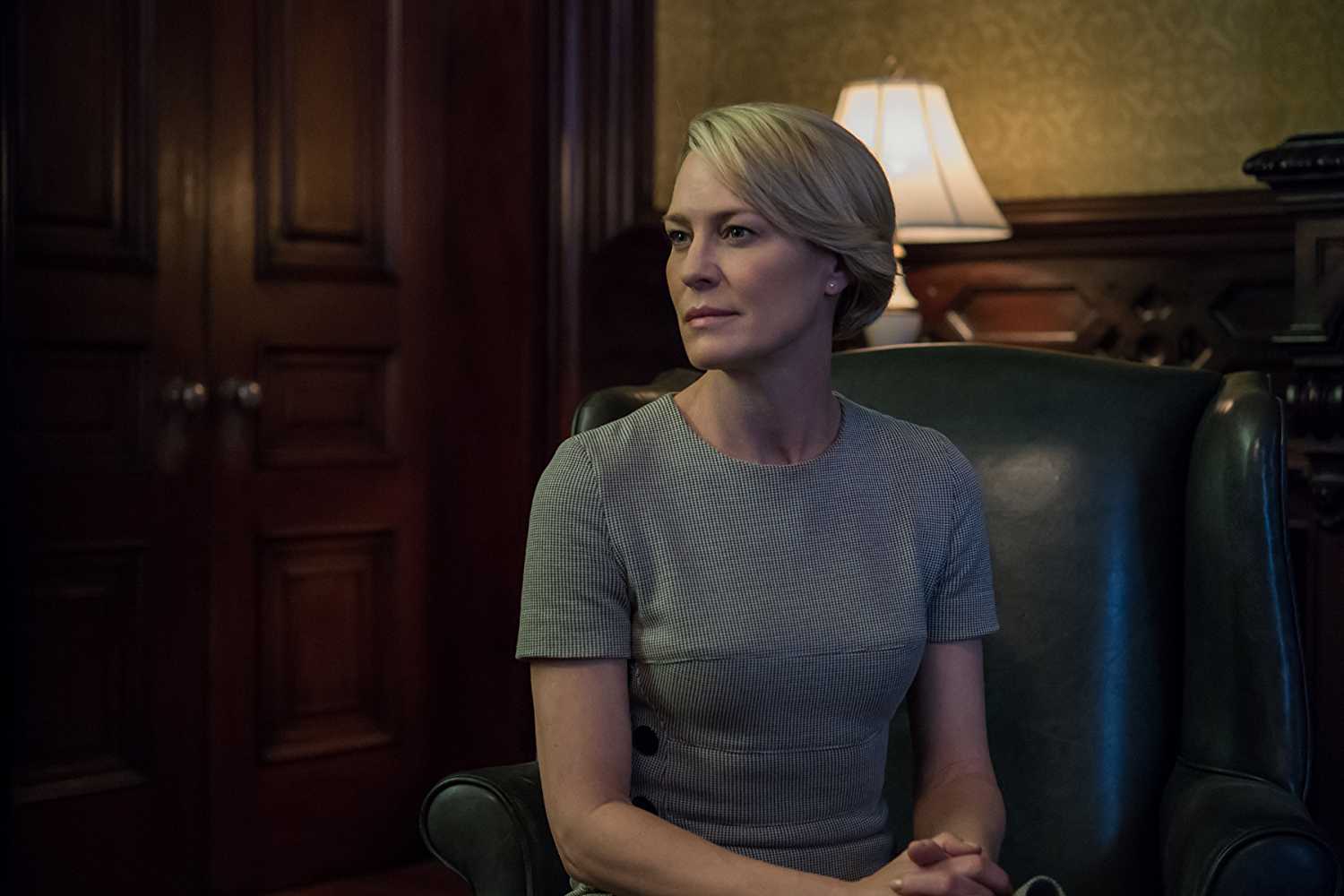 Wright's Claire Underwood will be the President in season six (Source: IMDb)