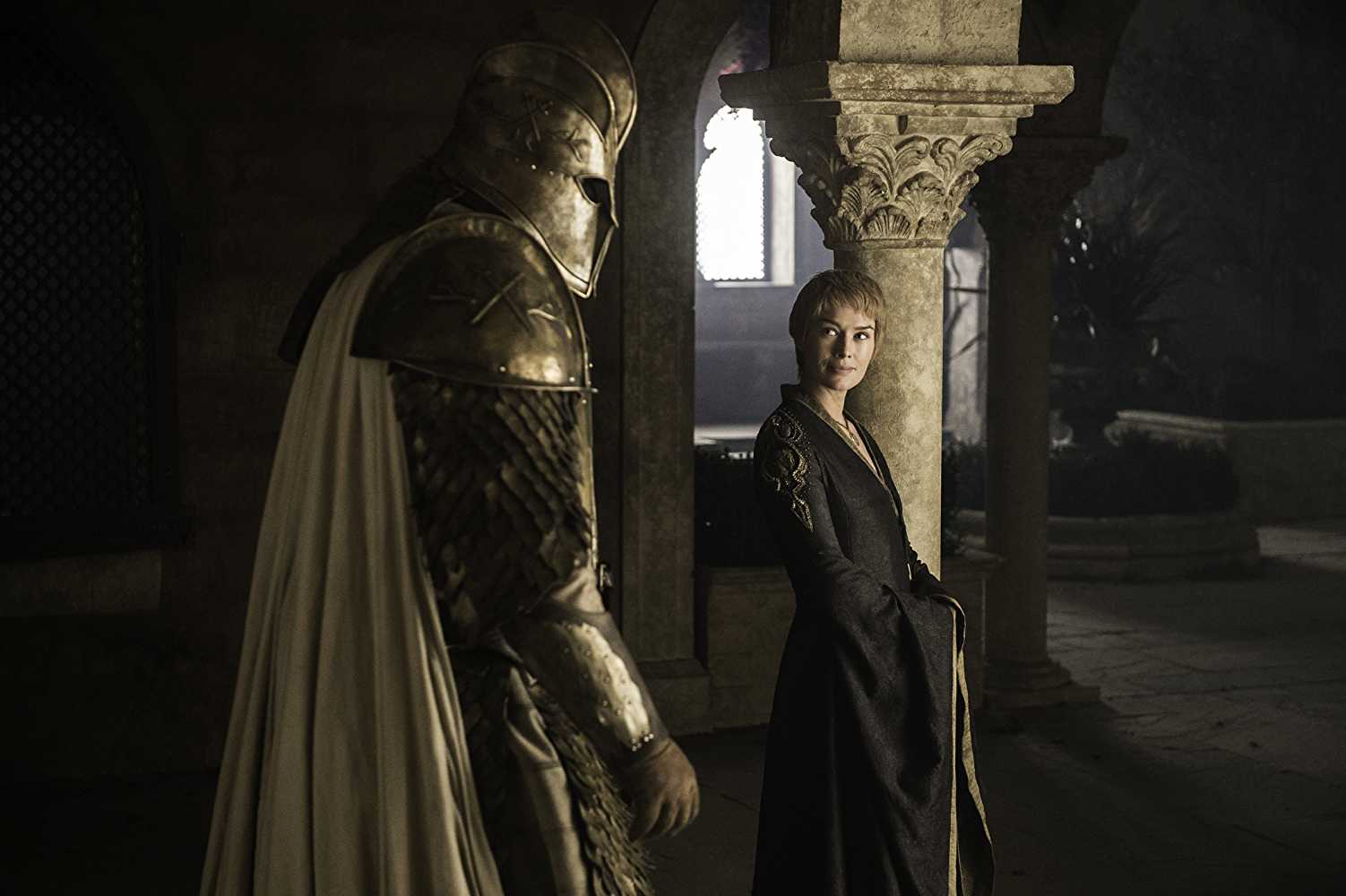 Clegane took a vow of silence to protect Cersei. (IMDb)