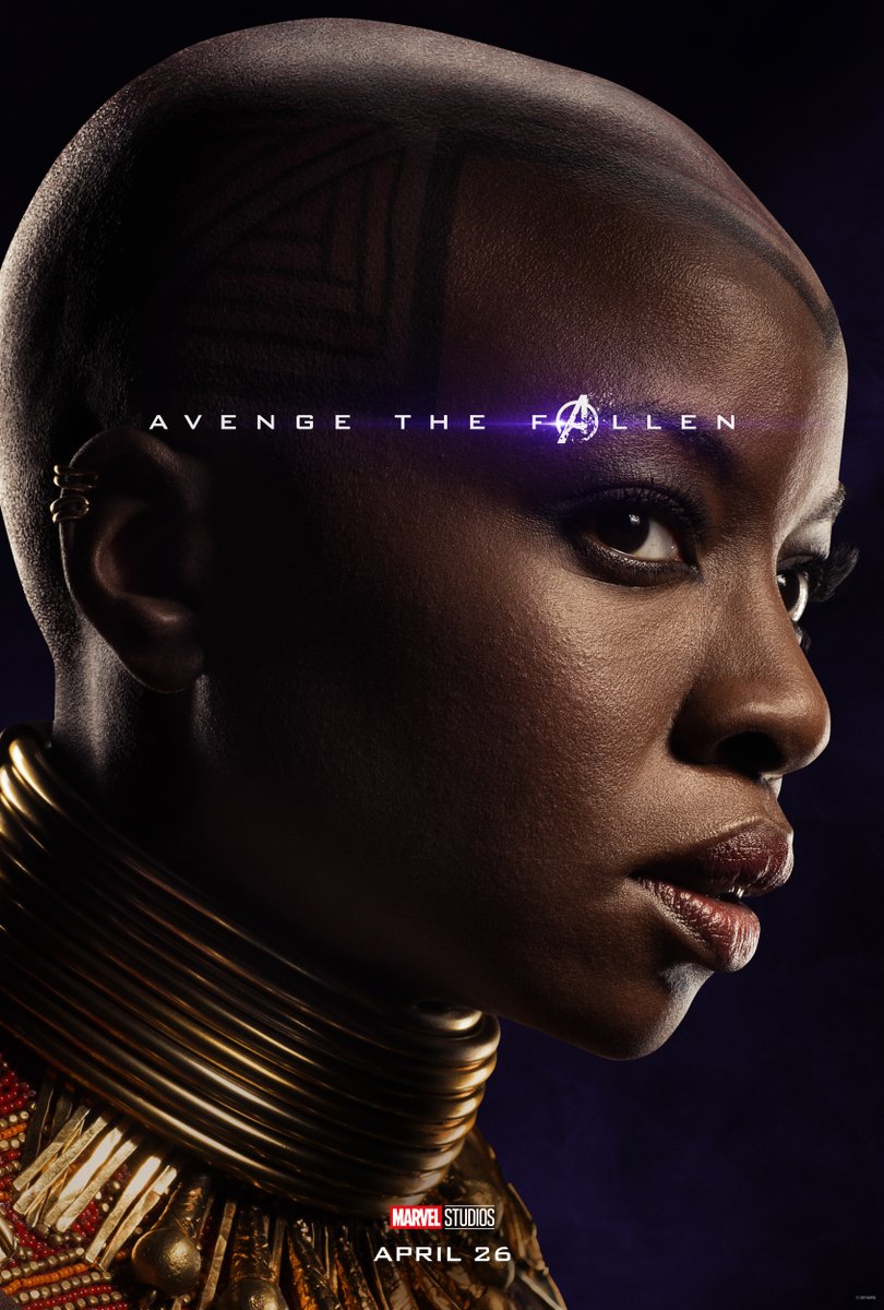 Danai Gurira plays Okoye in 'Avengers: End Game'. (Source: Marvel)
