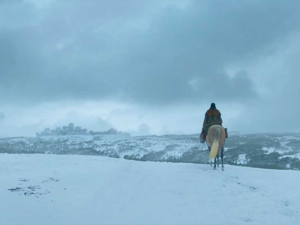 Arya might set out on her journey to explore the West of Westeros. (IMDb)