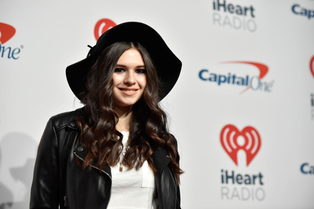 Nicole Maines poses in the press room during the iHeartRadio Music Festival at T-Mobile Arena on September 21, 2018, in Las Vegas, Nevada. (Getty Images)