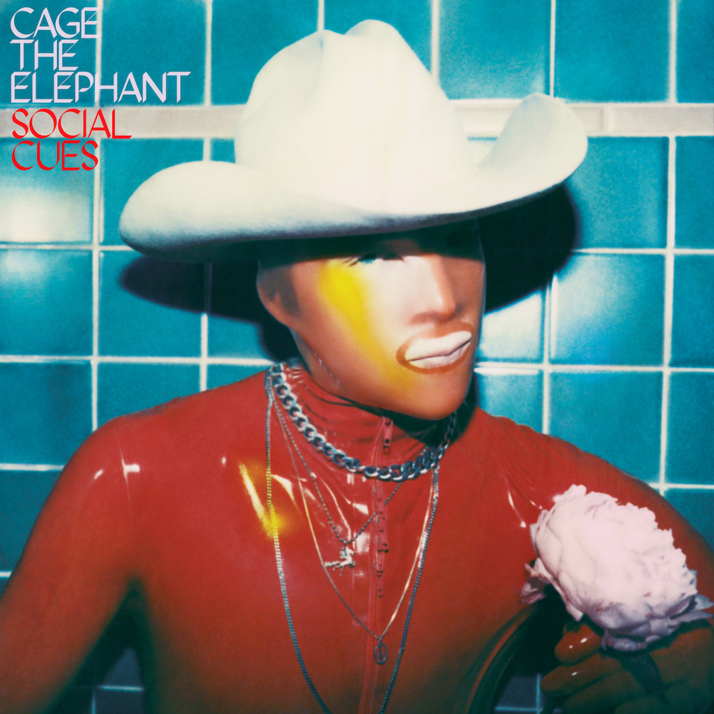 Album art for Cage the Elephant's upcoming fifth studio album 'Social Cues'.
