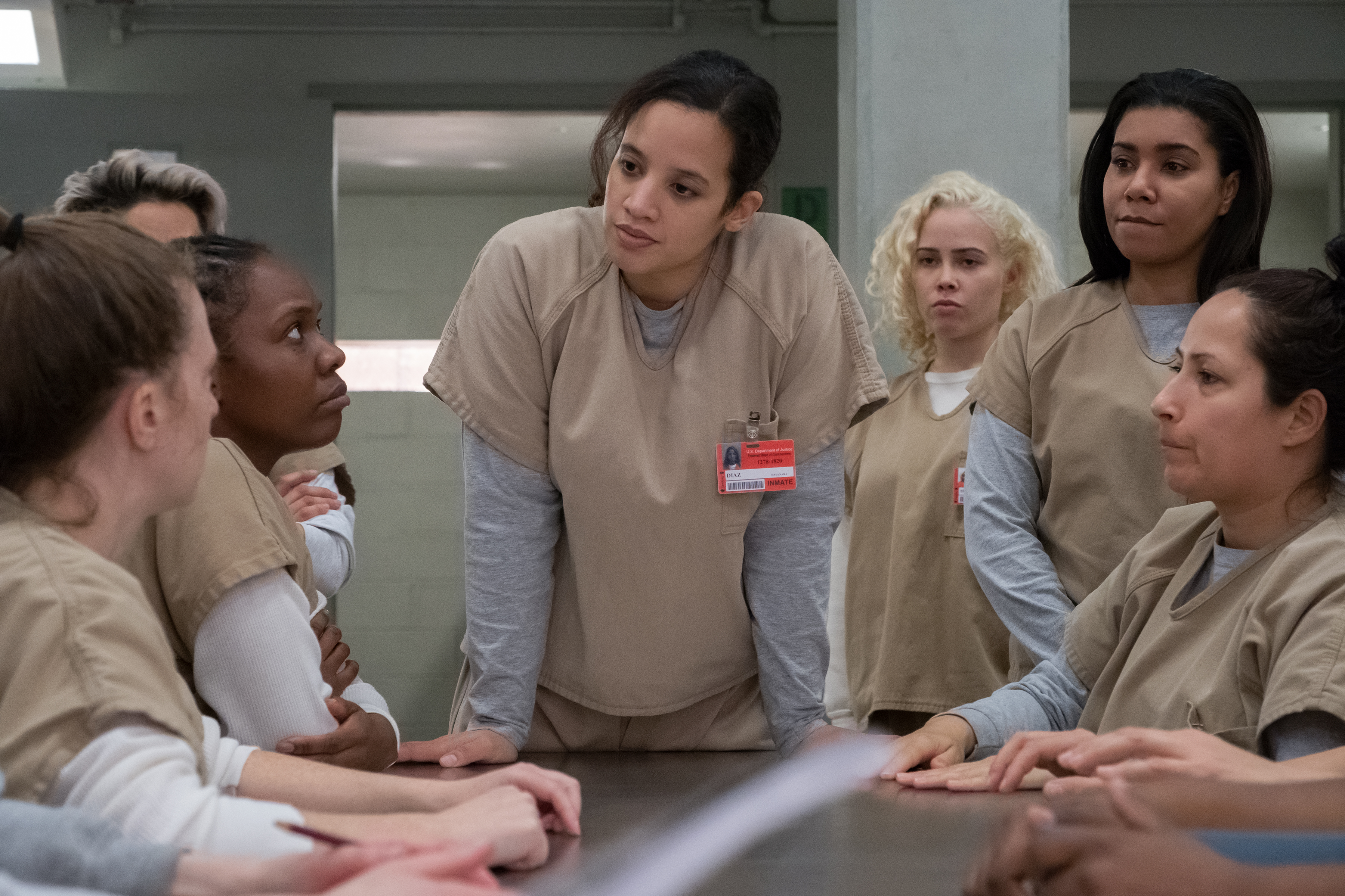 Series creator Jenji Kohan had referenced the timeline constraints earlier and had even spoken about how the show would be taking a time-hop of sorts in the current season. (Source: Netflix)