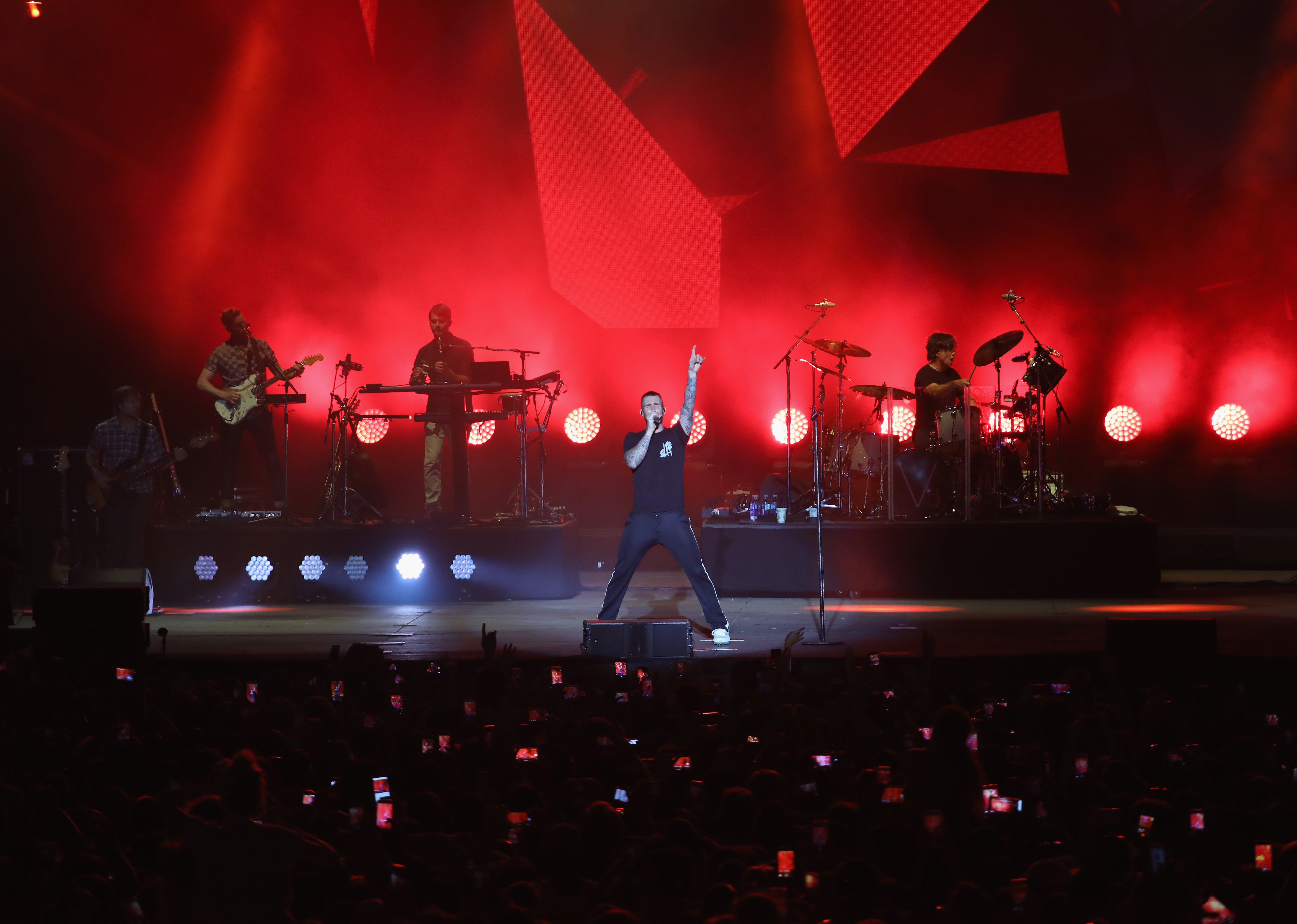 Adam Levine of Maroon 5 (Source: Getty Images)